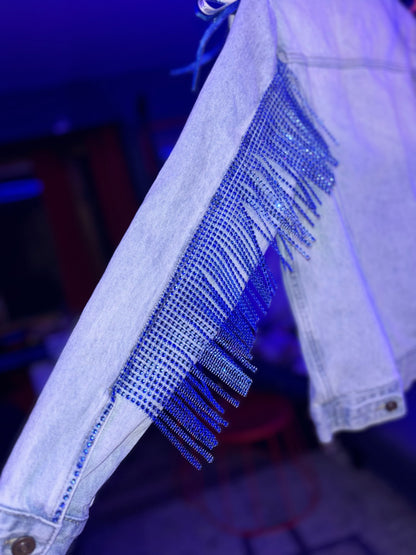 Adult Megan Moroney Inspired Denim Jacket